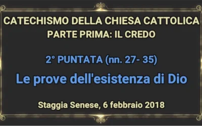 02 Le prove dell’esistenza di Dio