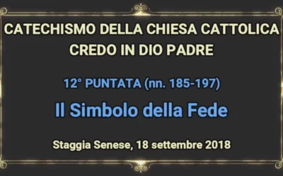 12 Il Simbolo della Fede